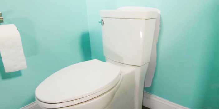 How to Paint Behind a Toilet